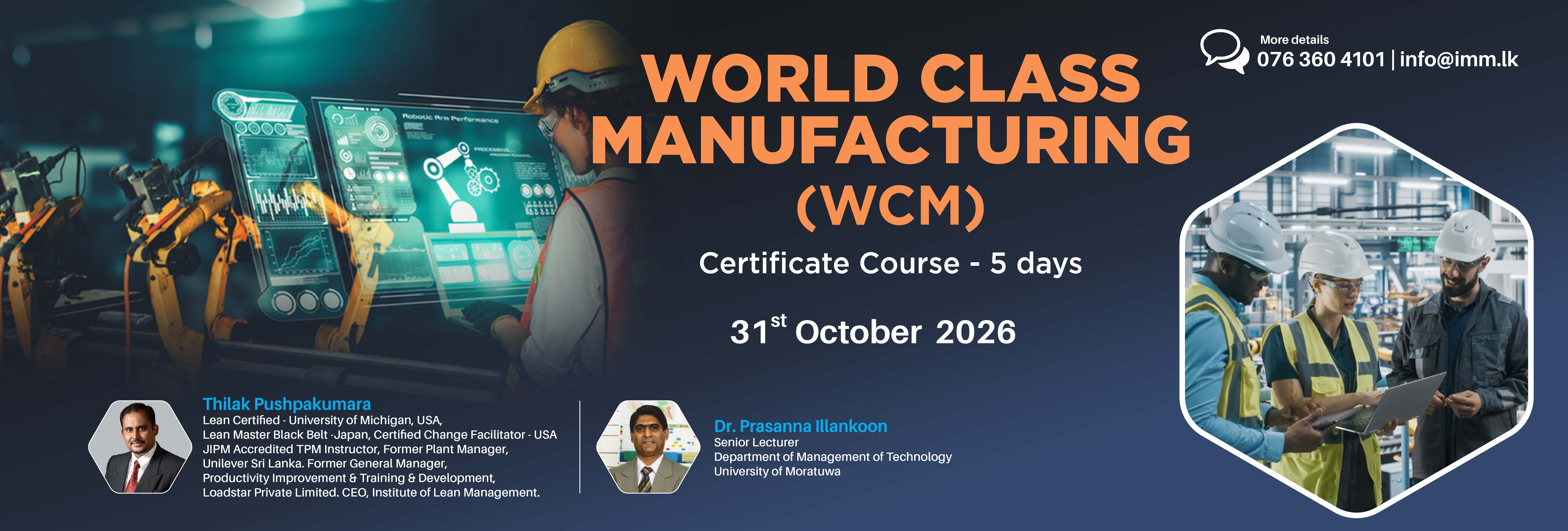 World Class Manufacturing